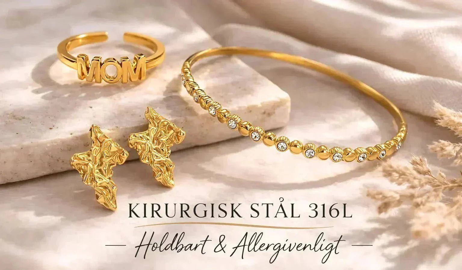 Smykker fra Black Design i Kirurgisk stål