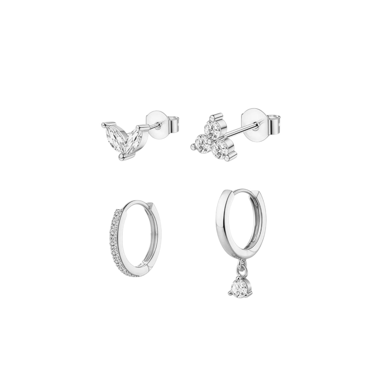 Øreringe Box - Guld eller sølv