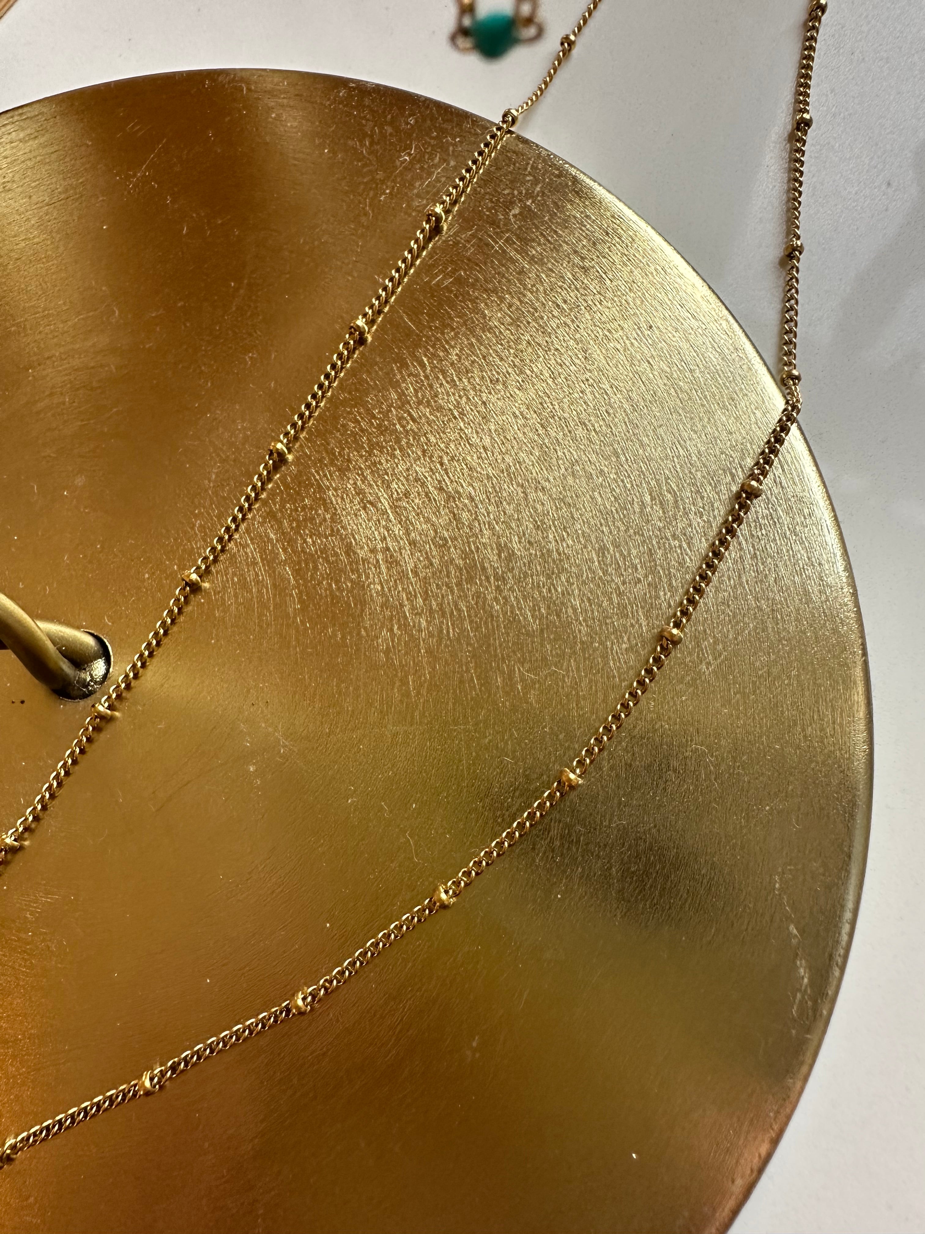 Emalja Halskæder - Rosa, hvid, grøn og turkis blå