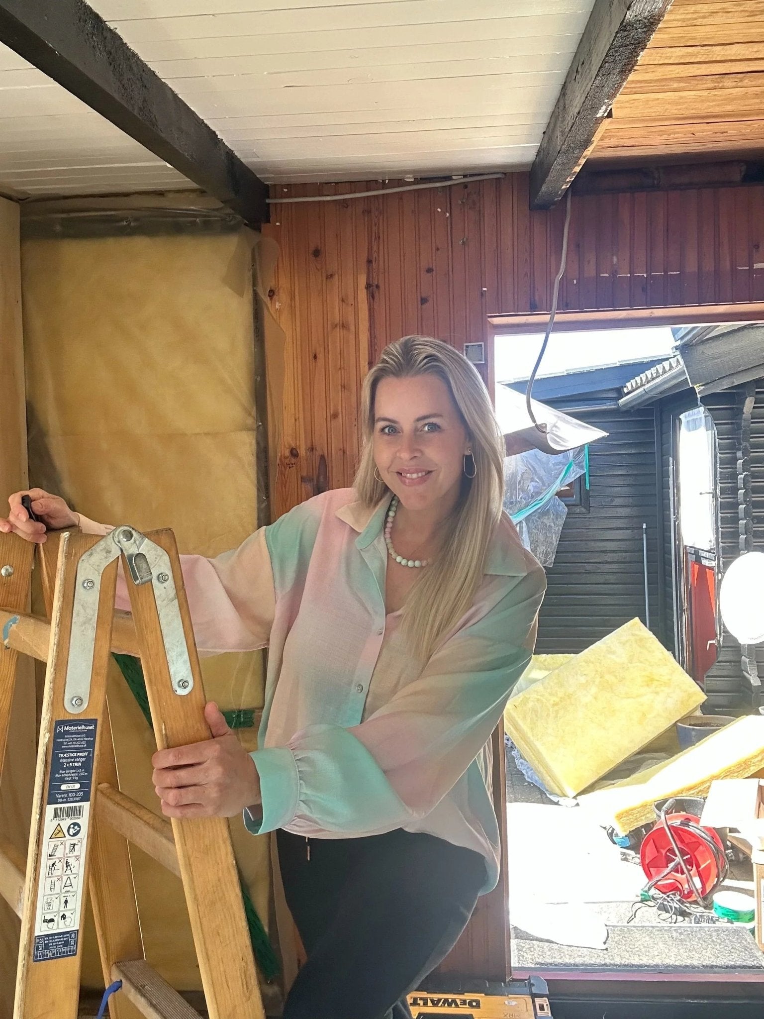 Camilla Folkman med Hjerte Hoop Øreringe