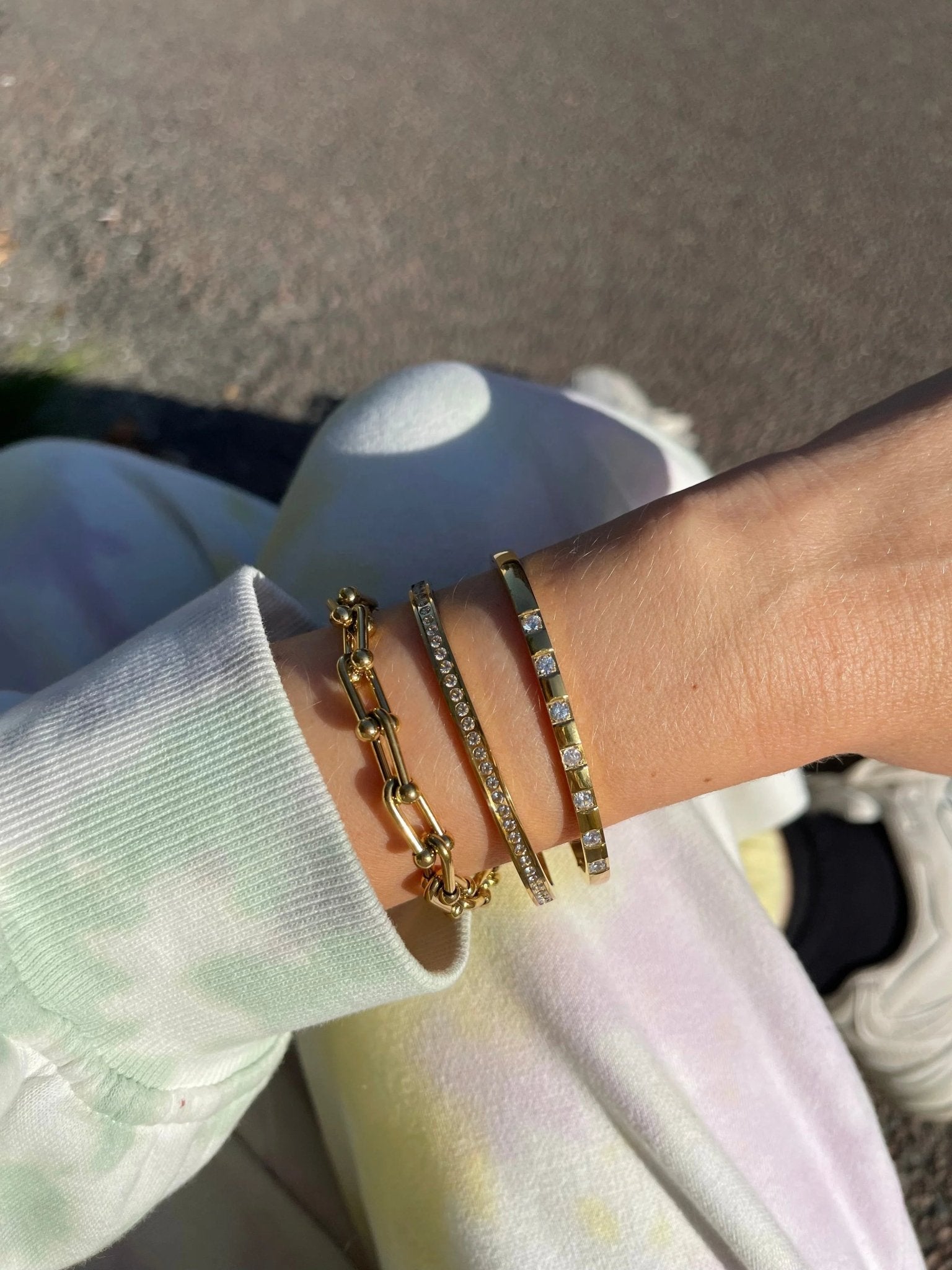 Ulrikka Armring på håndled