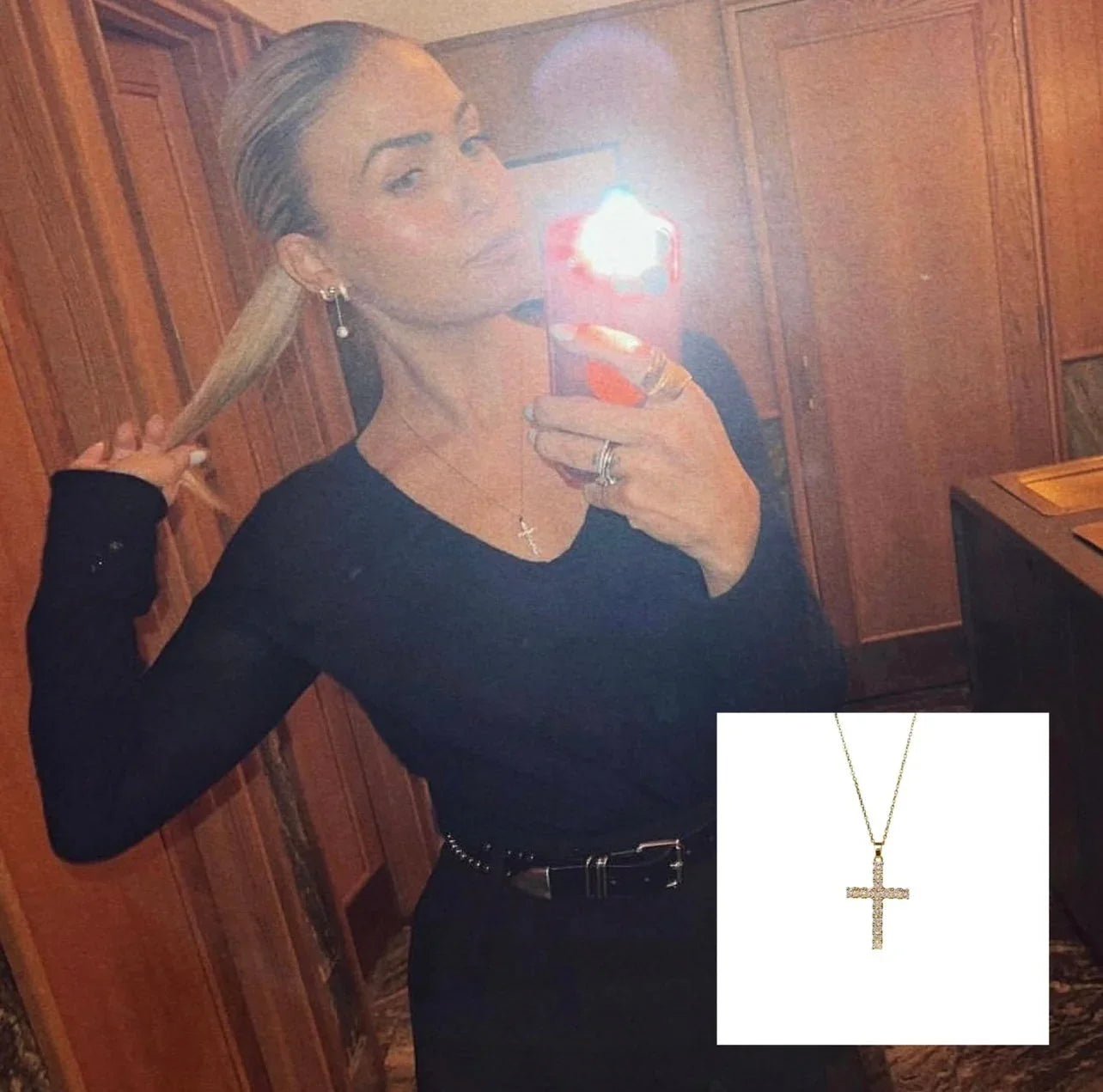 Sofia Halskæde selfie