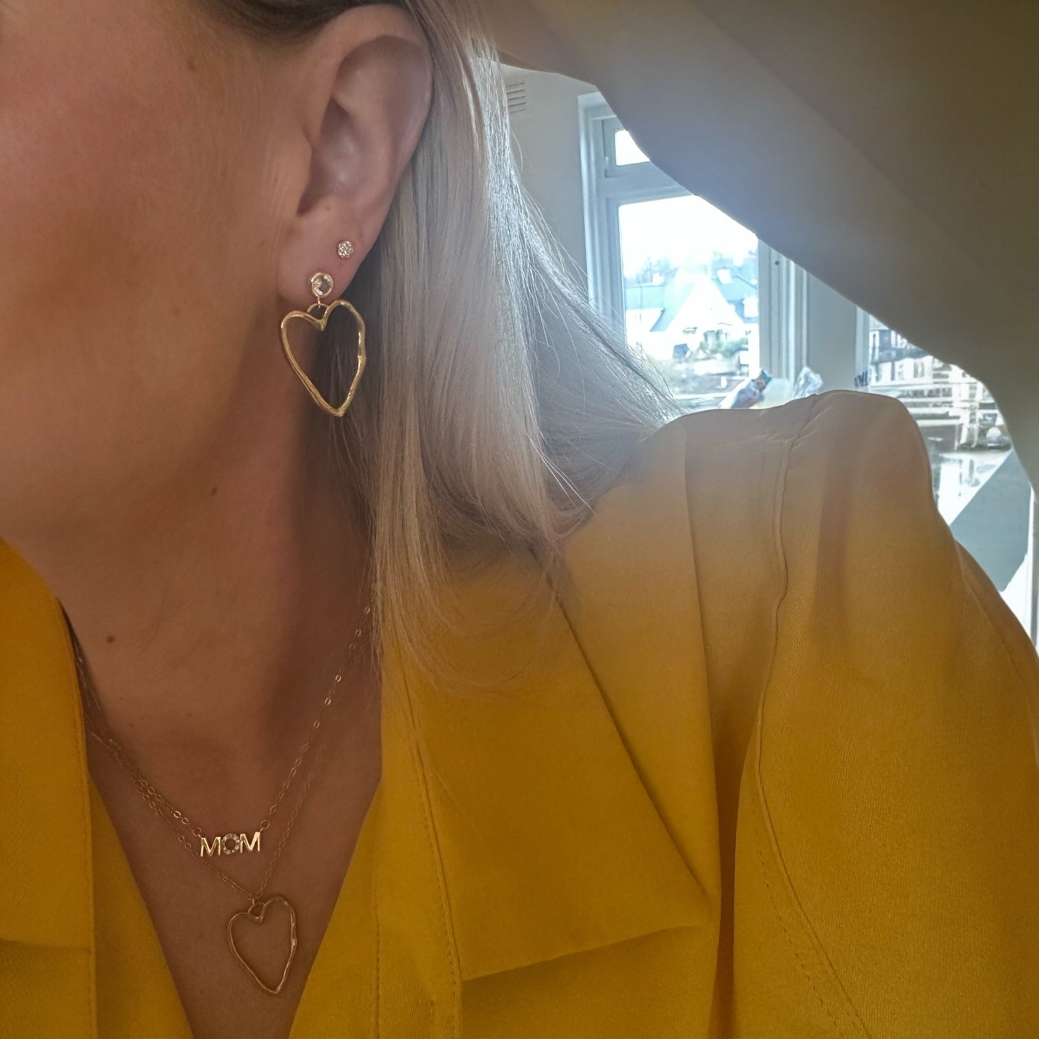 Alvida Hjerte Halskæde