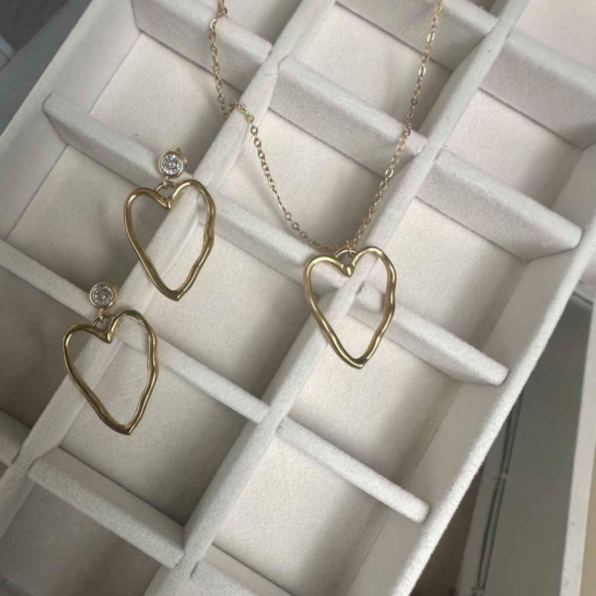 Alvida Hjerte Halskæde