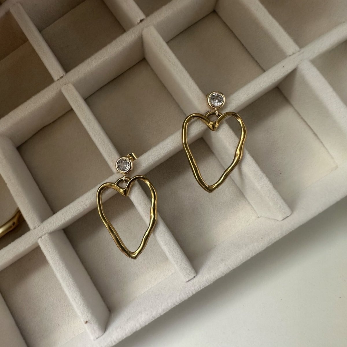 Alvida Hjerte Øreringe