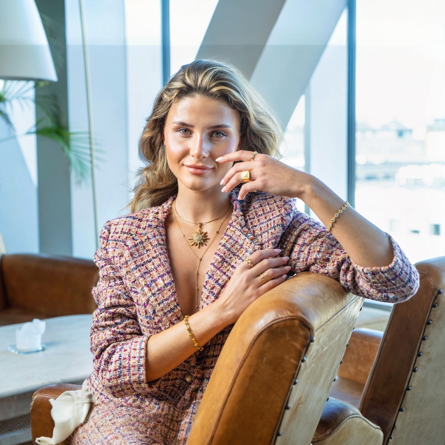 Esther Krystal Armbånd