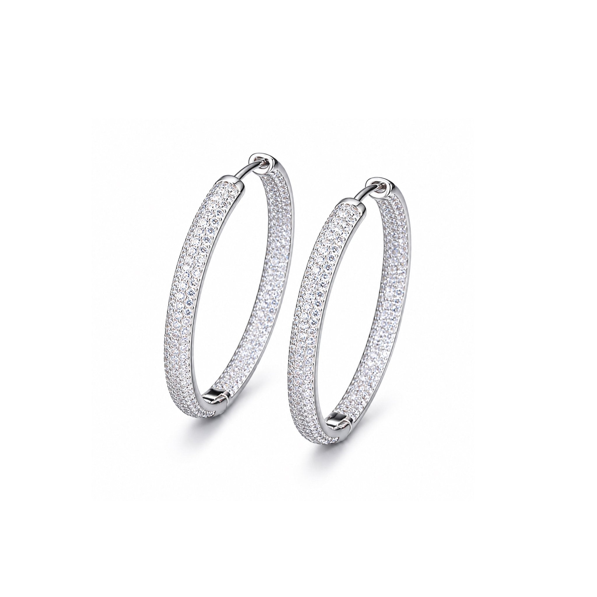 Freja Øreringe - Forgyldt eller forsølvet